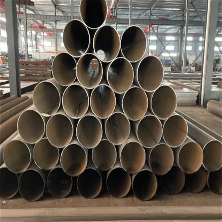 Zwarte A36 rechte naad gelaste buis