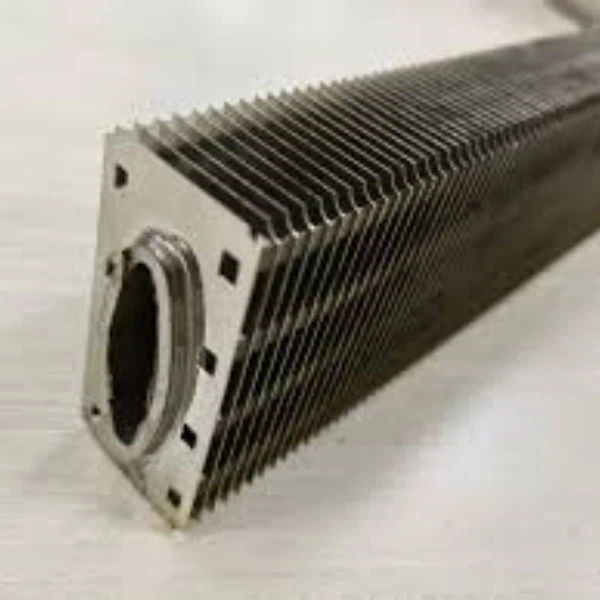 Elliptische buis met rechthoekige vinnenbuis|Ovale gevinde buis